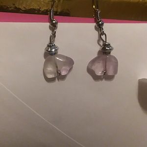 made by me Jewelry - Bear Amethyst Crystal Southwestern Earrings made by me Jewelry - Bear Amethyst Crystal Southwestern Earrings